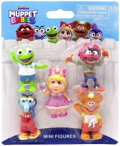 Disney Junior Muppet Babies Miss Piggy Kermit The Frog Gonzo Animal