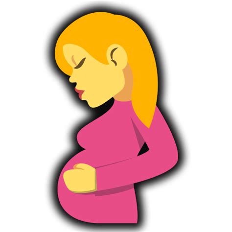 Pregnant Woman Emoji Png Royalpng
