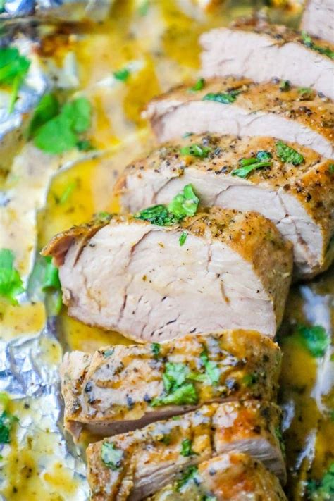 Bake in a 350*f oven for an hour and 20 minutes, or until the meat reaches 160* and the vegetables are tender. The Best Baked Garlic Pork Tenderloin Recipe Ever