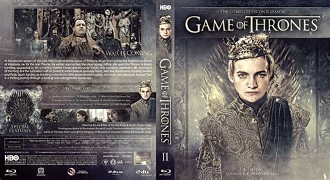 Game Of Thrones 2013 Season 2 Blu Ray Custom Cover Seasons Hbo