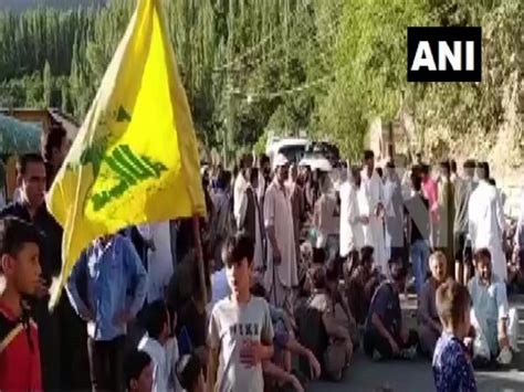 Locals Stage Protest On Highway In Gilgit Baltistan Against