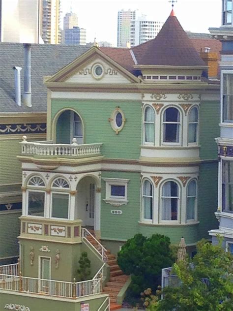 Victorian House In San Francisco Steiner Street Victorian Homes