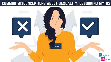 common misconceptions about sexuality debunking myths