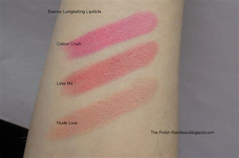 The Polish Rainbow Essence Longlasting Lipsticks