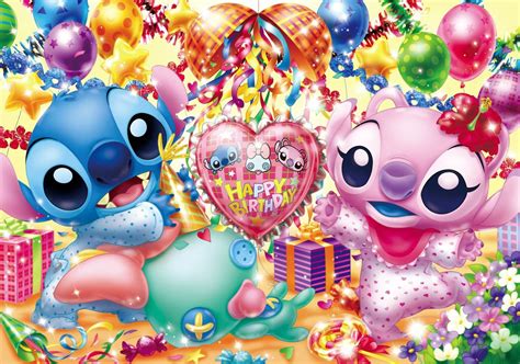 200 Piece Jigsaw Disney Lilo And Stitch Happy Birthday 22