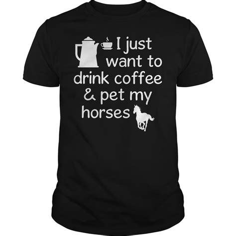 Drink Coffee Horse