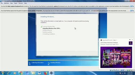 Tutorial Install Windows 7 Dengan Virtual Box Youtube