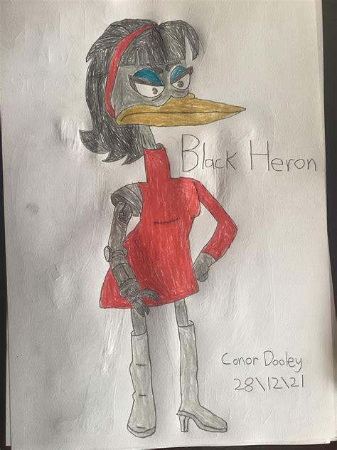 Black Heron Ducktales 2017 By Conorthesimpsonsfan On Deviantart