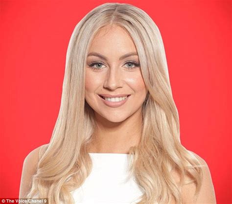 The Voice S Tash Lockhart Opens Up About Dark Days As An Up And Coming Singer Daily Mail Online