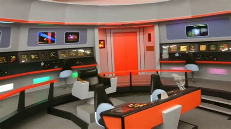 Star Trek Tos Set The Bridge Youtube