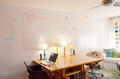 Mr Kate Diy Whiteboard Wall Write On Your Walls
