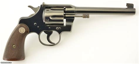 First Year Production Colt Officers Model 22 Target Revolver