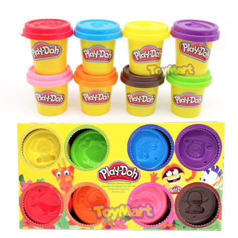Play Doh 8 Can Clay Set Art And Craft Clay Set Clays Dough Creative Toy