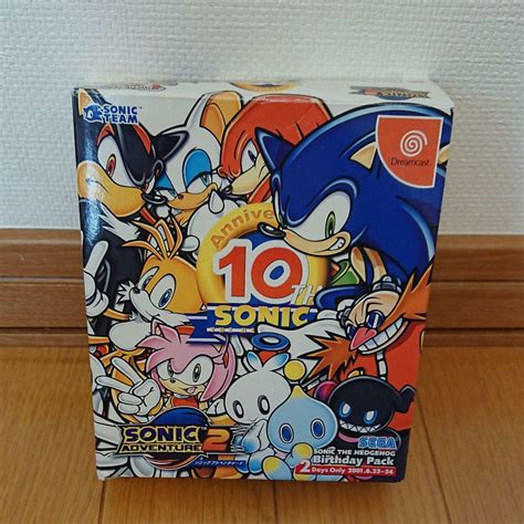 Sega Dreamcast Sonic Adventure 2 10th Anniversary Limited Edition Japan