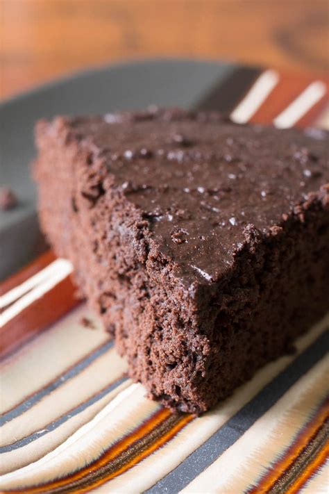 Chocolate Applesauce Cake Rich Flavor With Less Fat