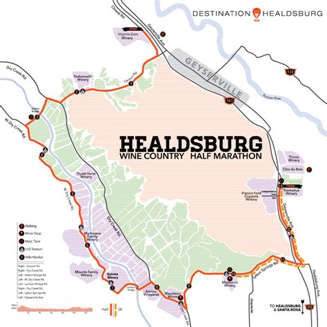 Healdsburg Wine Country Half Marathon Worlds Marathons