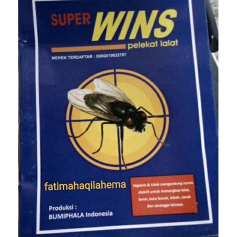 Jual Lem Lalat Super Wins Pembelian Isi Lembar Super Lengket