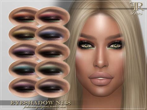Eyeshadow N148 By Fashionroyaltysims From Tsr Sims 4
