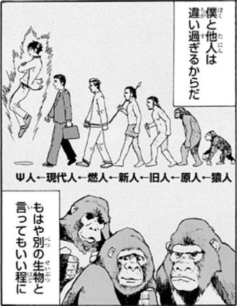The Future Of Human Evolution Manga Style Japanese Level Up