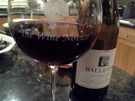 Balletto Pinot Noir Is Worth The Adventure Wine Novice