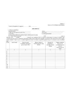 ANEXA 7 Anexa Nr 26 La Normele Metodologice De Cotizare PDF4PRO