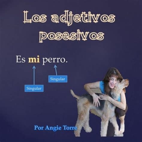 Los Adjetivos Posesivos Powerpoint For Spanish One