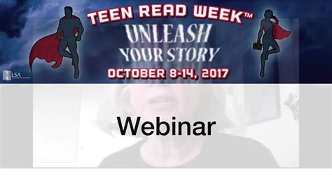 Teen Read Week Webinar 2017 Graphomania A Guide To Hosting Your