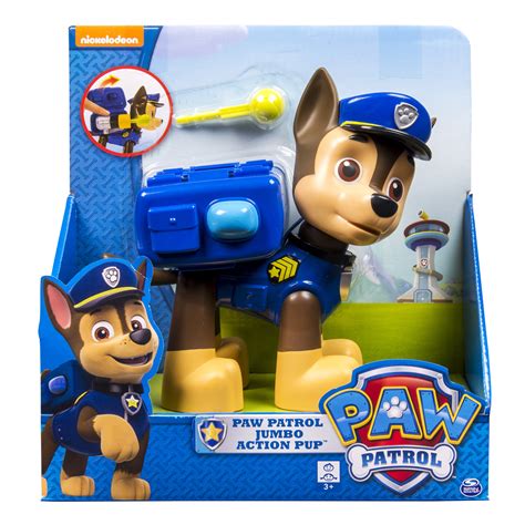 Buy Paw Patrol Jumbo Action Pups Chase At Mighty Ape Australia