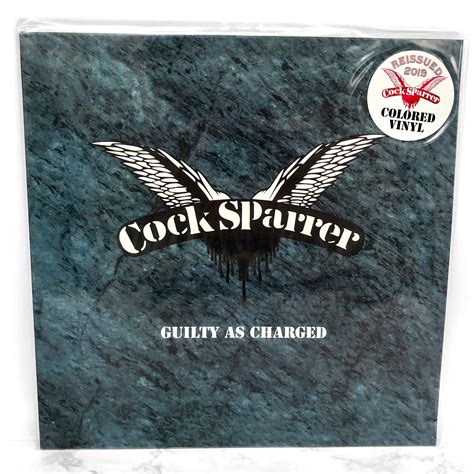 Cock Sparrer • Guilty As Charged Vinyl Lp Re Issue • Blueclear Swir