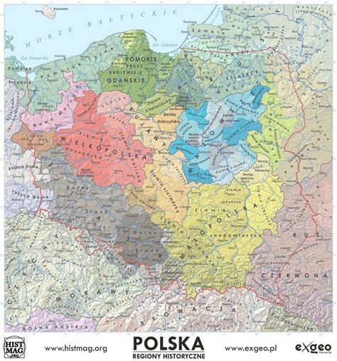 Map Poland Map European Map