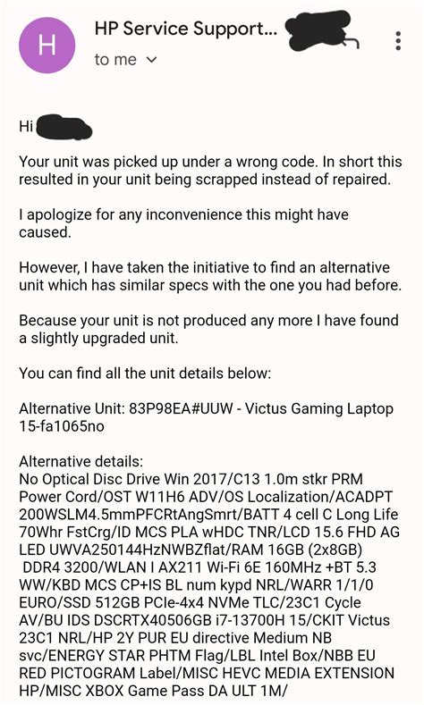 Hp Support Mistakenly Scraps My Gaming Laptop Sent For Repair Then