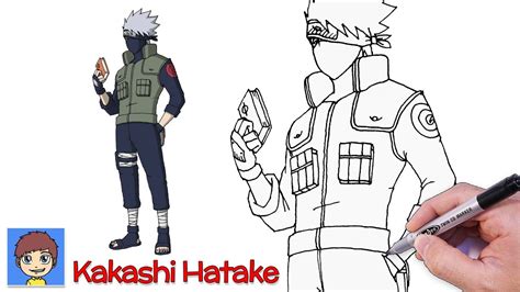 How To Draw Kakashi Hatake Step By Step Easy Drawing Tutorial