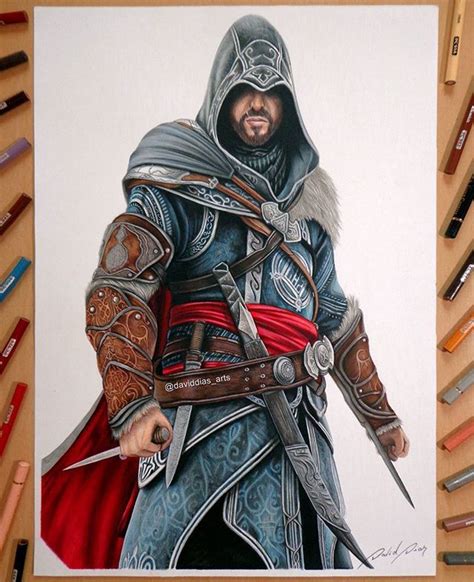 Ezio Auditore Da Firenze My Favorite Character From The Serie Lol What