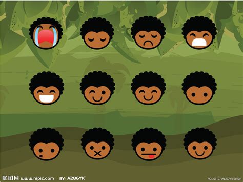 Jun 12, 2021 · image他还把自己社交媒体的头像换成了我们的合影。 看到这些，我心里觉得甜甜的，然而，我在社交媒体上什么都没有发——因为他的黑人身份。我害怕发了之后，各种言论会像潮水般向我袭来。 小黑人卡通表情头像矢量图__其他_人物图库_矢量图库_昵图网nipic.com