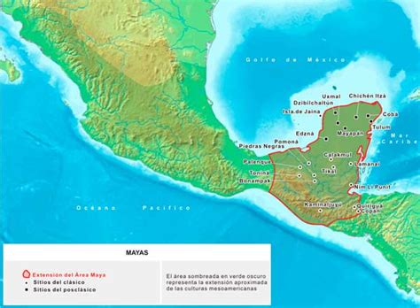 Ubicación De Los Mayas Historia Cultural