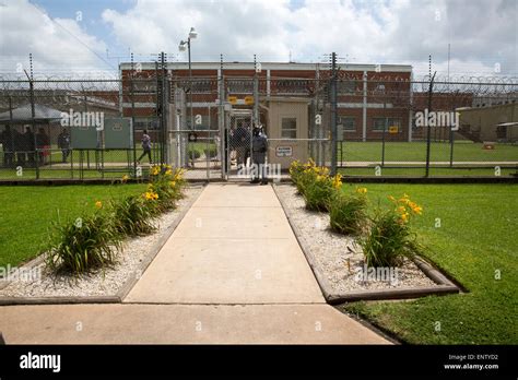 Entrance To The Maximum Security Darrington Unit Prison In Rosharon