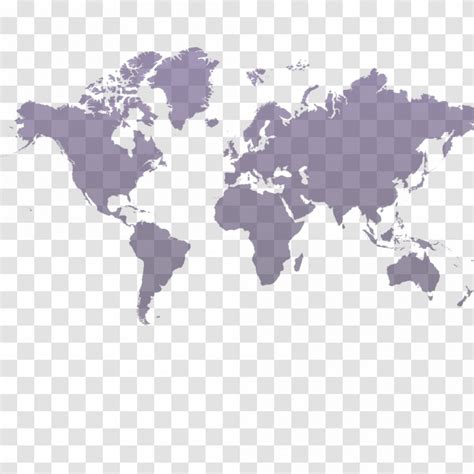 World Map Globe Atlas Mapa Polityczna Transparent PNG