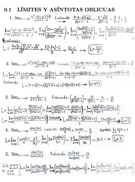 Solution Limites Derivadas Asintotas Y Oblicuas Studypool