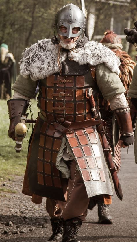 A Viking Viking Cosplay Viking Garb Viking Armor Medieval Armor