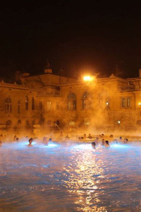 Skip the tourist traps & explore budapest like a local. Thermal Baths in Budapest at Night | European vacation ...