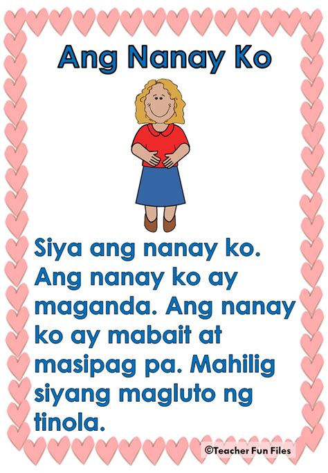 Teacher Fun Files Tagalog Reading Passages In Reading Vrogue