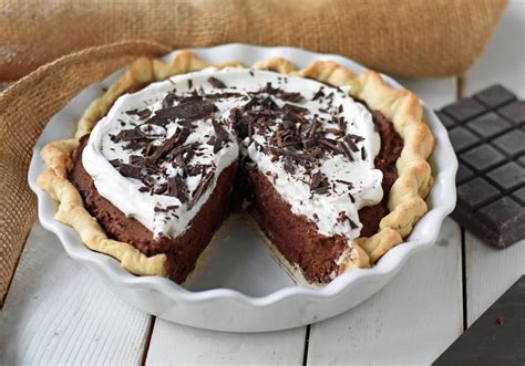 Mousse pie is the best because it's basically all chocolate! Pin by Marcia Welch on Pie | Cream pie recipes, Chocolate ...