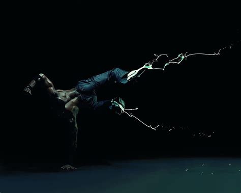 The Dance Stunt Stunning Dancefloor Music Man Abstract Dancer