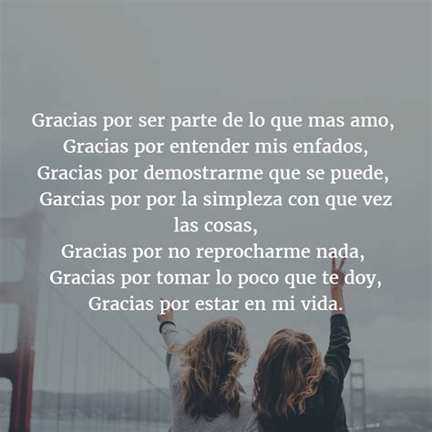 Poemas De Agradecimiento Para Dar Las Gracias ¡son Muy Bonitos