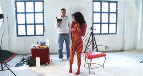 Tigress Naked Body Painting Nudity Sexually And Explicit Video On