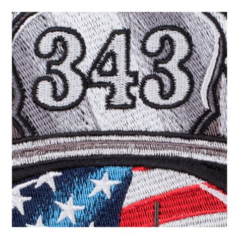 Twin Towers Reflection 343 Firefighter Helmet Patch 9 11 Patches Ebay