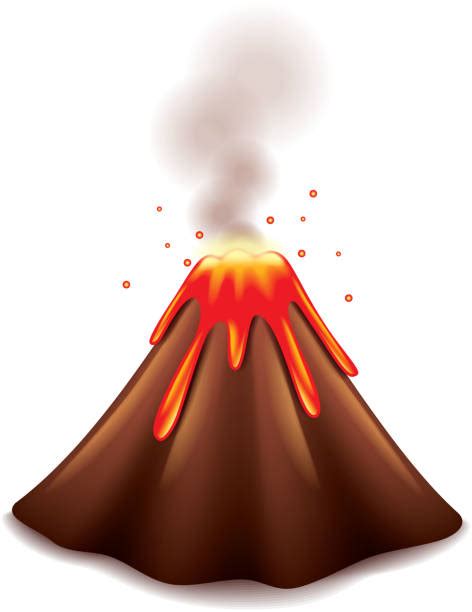 Volcano Clip Art Vector Images And Illustrations Istock