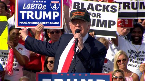 Donald Trump Gives Thumbs Up To Blacks For Trump