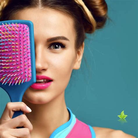 Tip Spray Natural Fragrance Onto Hairbrush And Run Through Your Hair