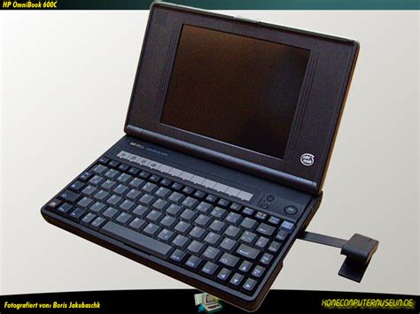 Hewlett Packard Omnibook 600c Computergeschichte